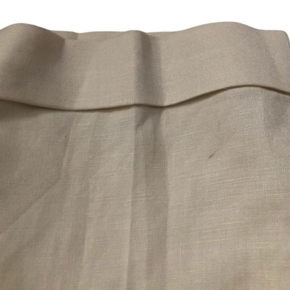 LOFT NWT Original Linen Beige Crop Pants 8 - Picture 14 of 14